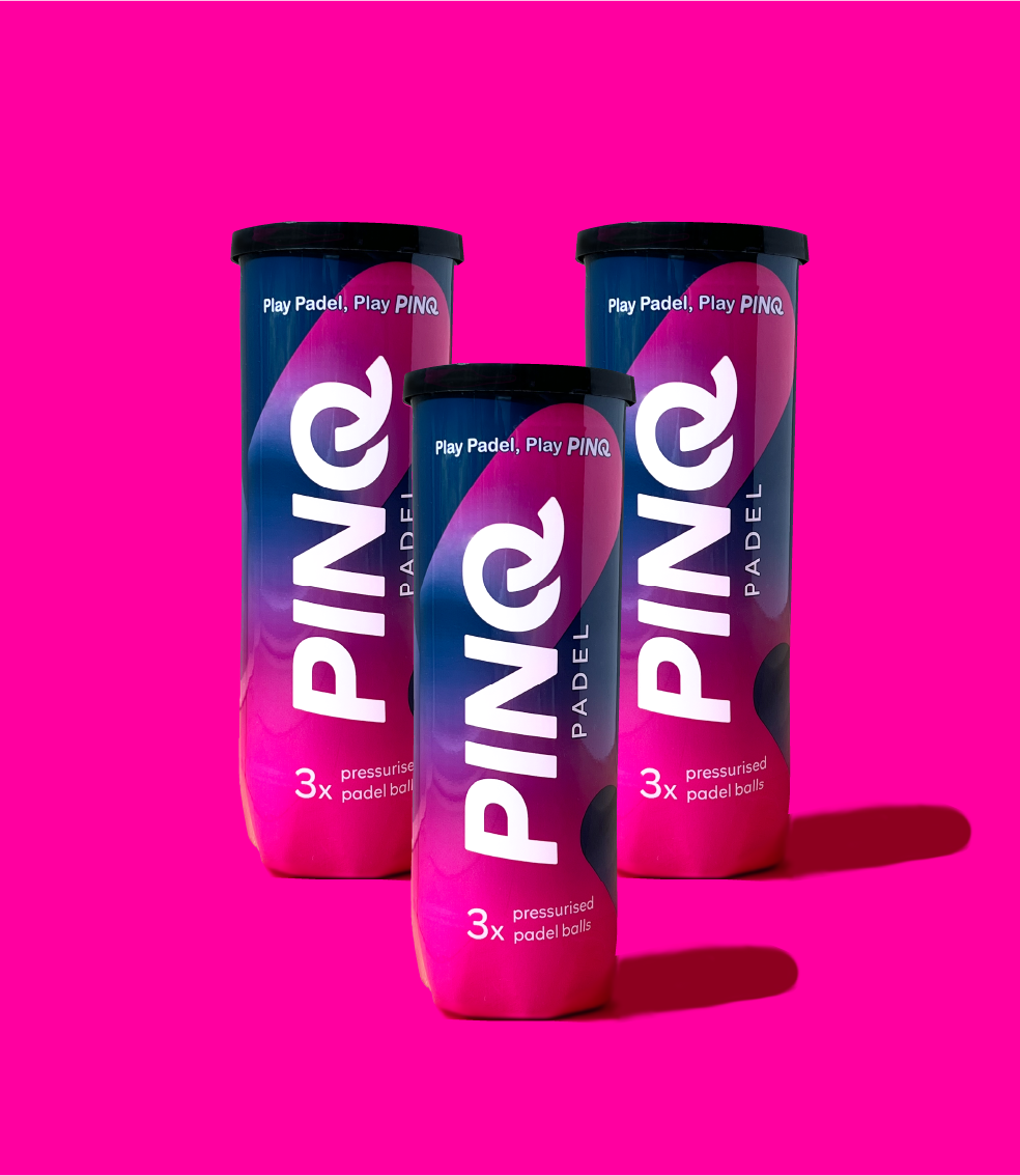 Pinq Padel roosad padeli pallid